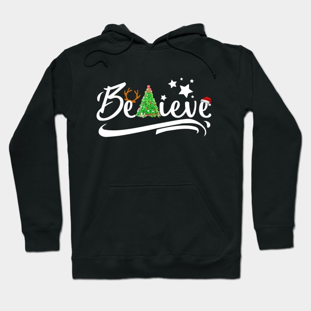 Believe in Christmas Hoodie by dnlribeiro88